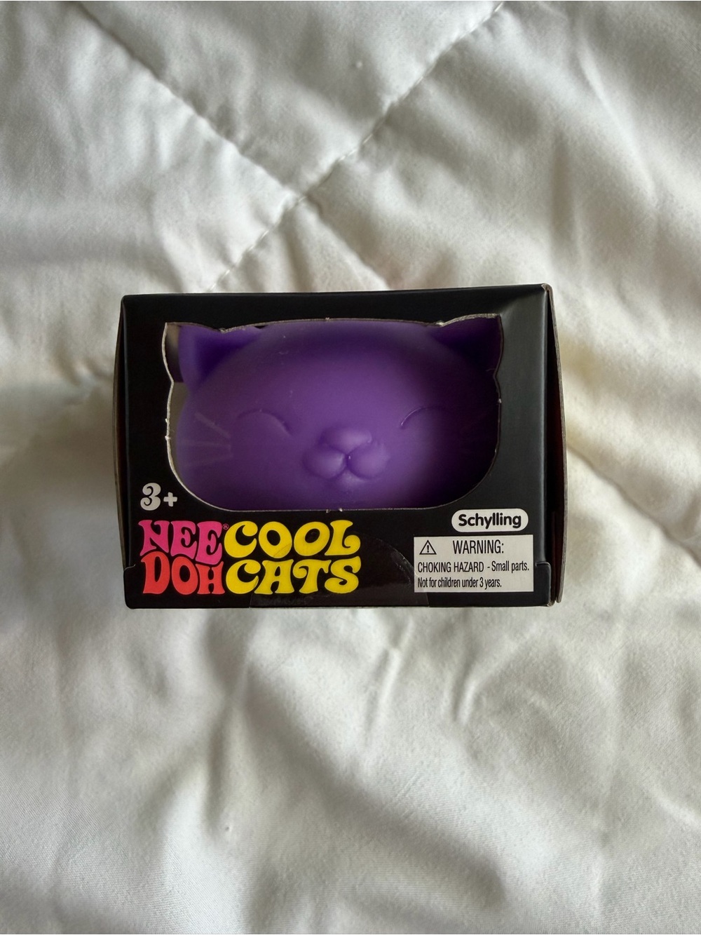 NIB Needoh Cool Cats Purple